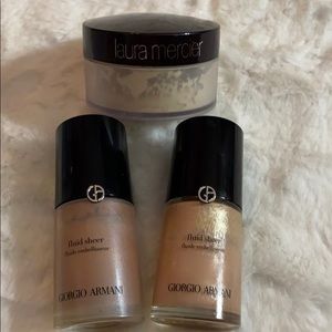 Armani and Laura mercier bundle